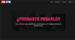 Desktop Screenshot of fulstik.com