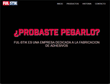 Tablet Screenshot of fulstik.com